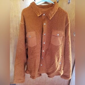 Goodfellow & Co Men's Sherpa Jacket - Tan